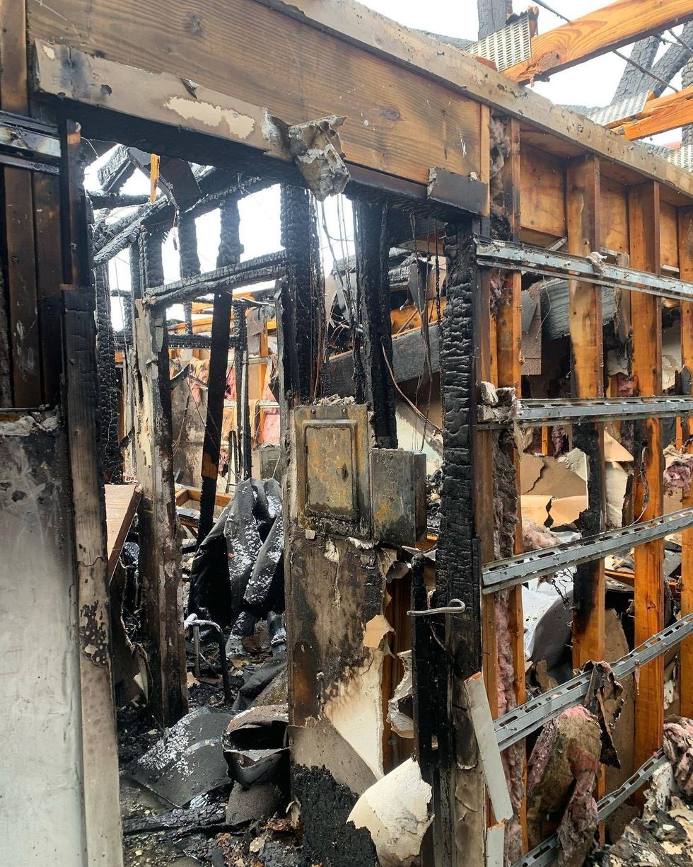 Emergency crews wasted no time pounding on residents