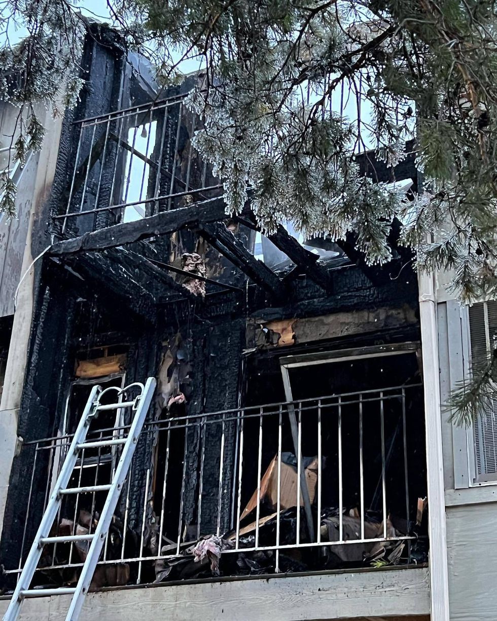 Emergency crews wasted no time pounding on residents