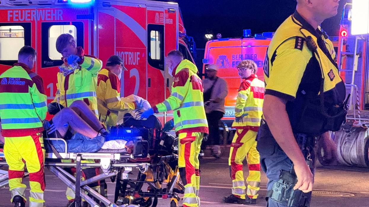 Van slams into people gathered for Berlin's LGBTQ+ event, killing 1 and injuring at least 16