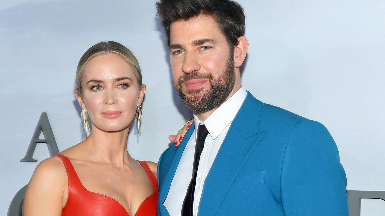 Emily Blunt and John Krasinski