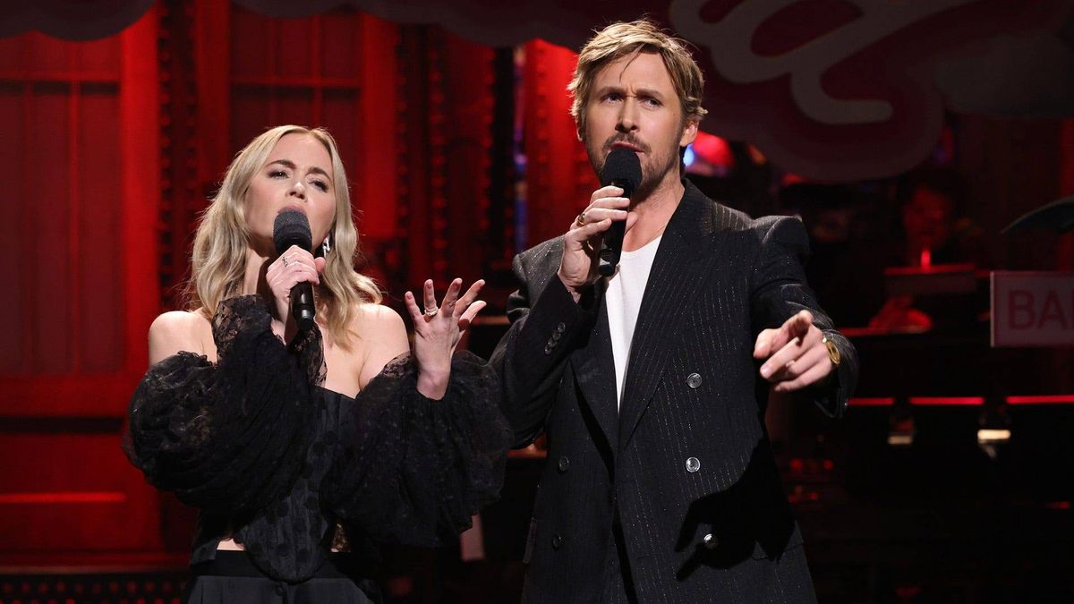 Emily Blunt and Ryan Gosling