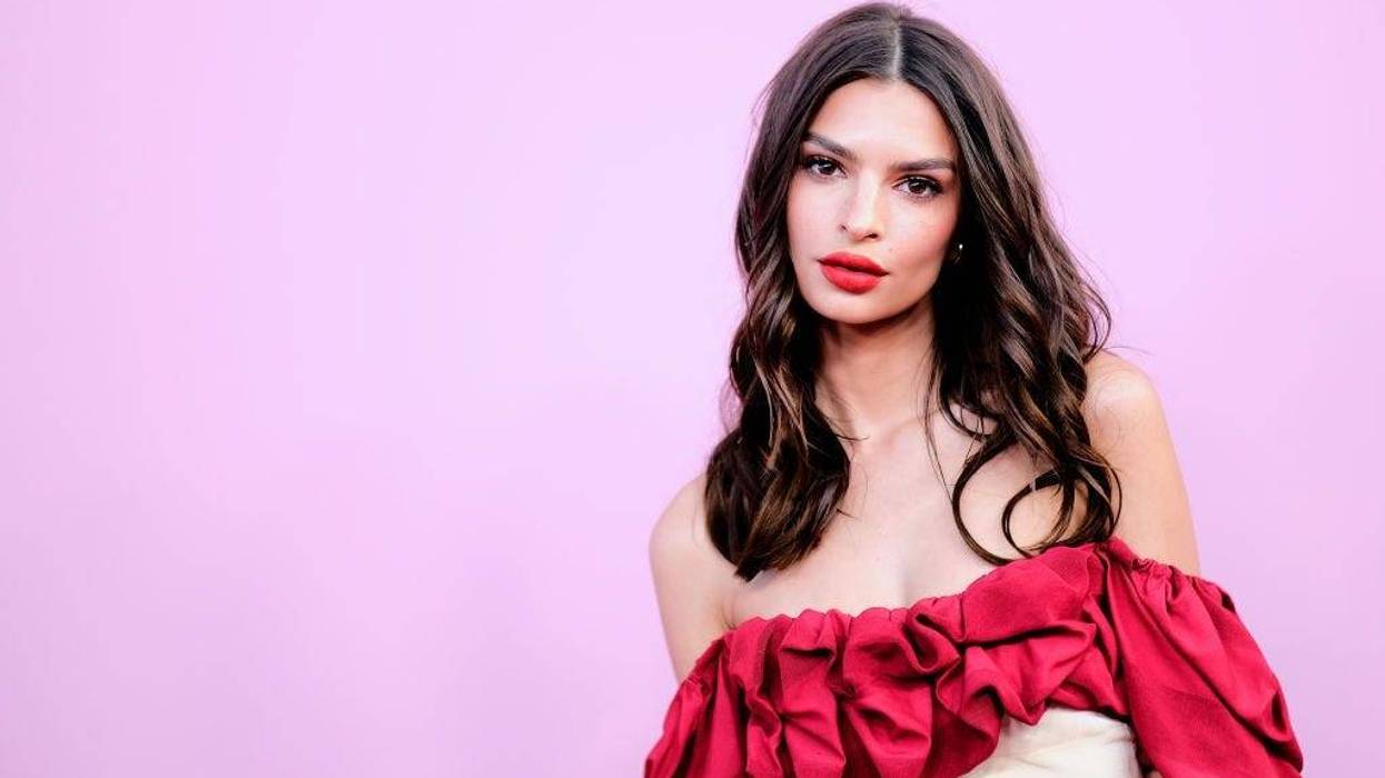 Emily Ratajkowski on the red carpet