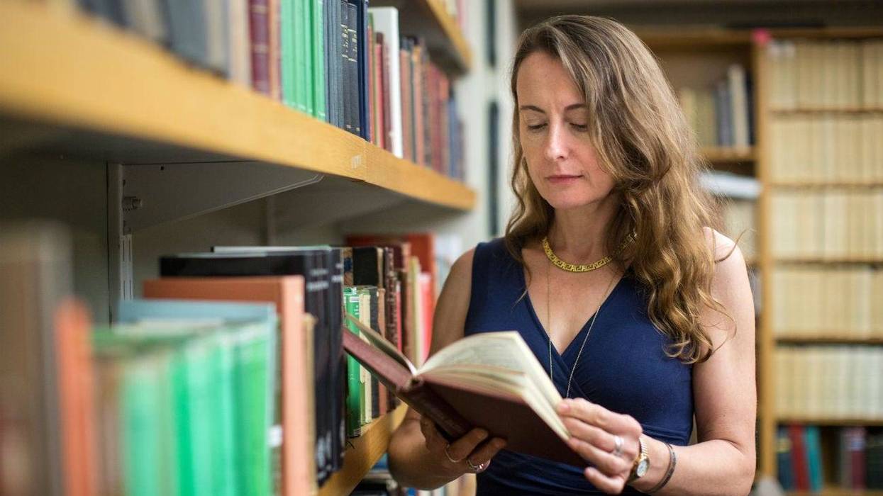 Emily Wilson is a classicist and Greek translator and teaches classical studies and literary theory at Penn.