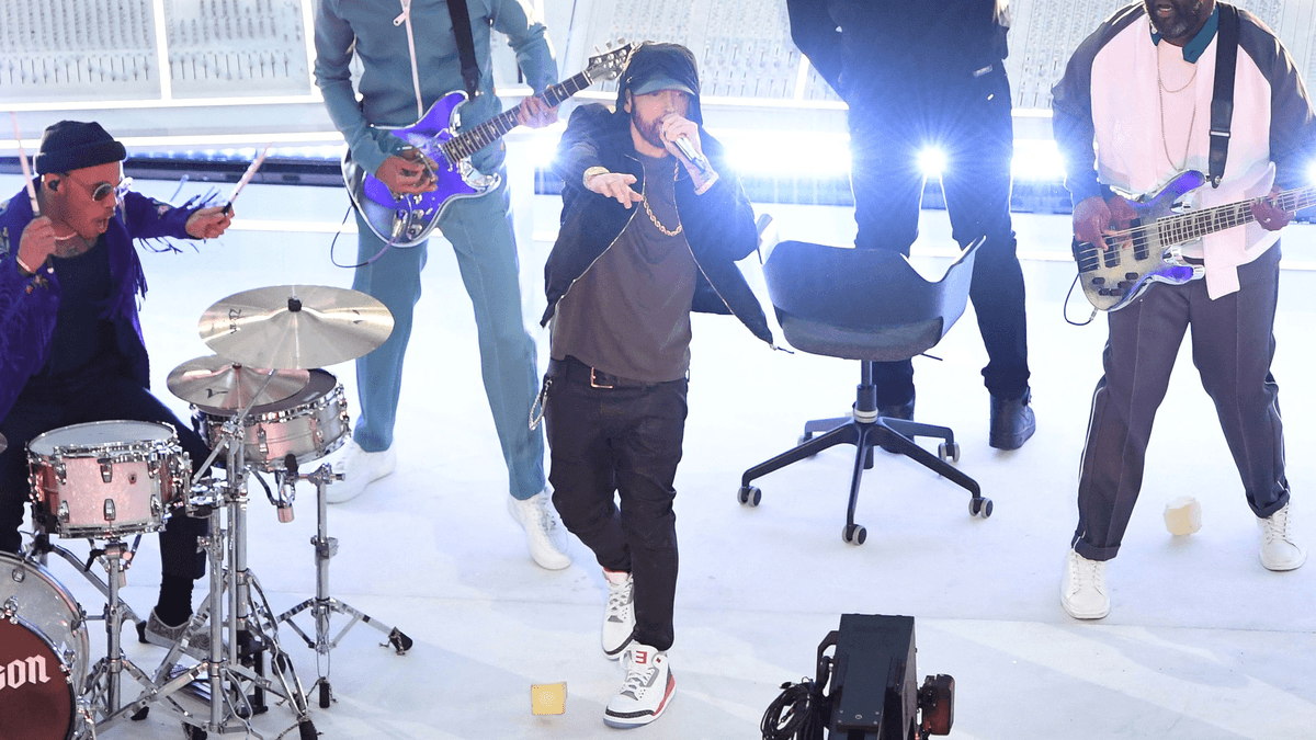 Eminem at Halftime Show