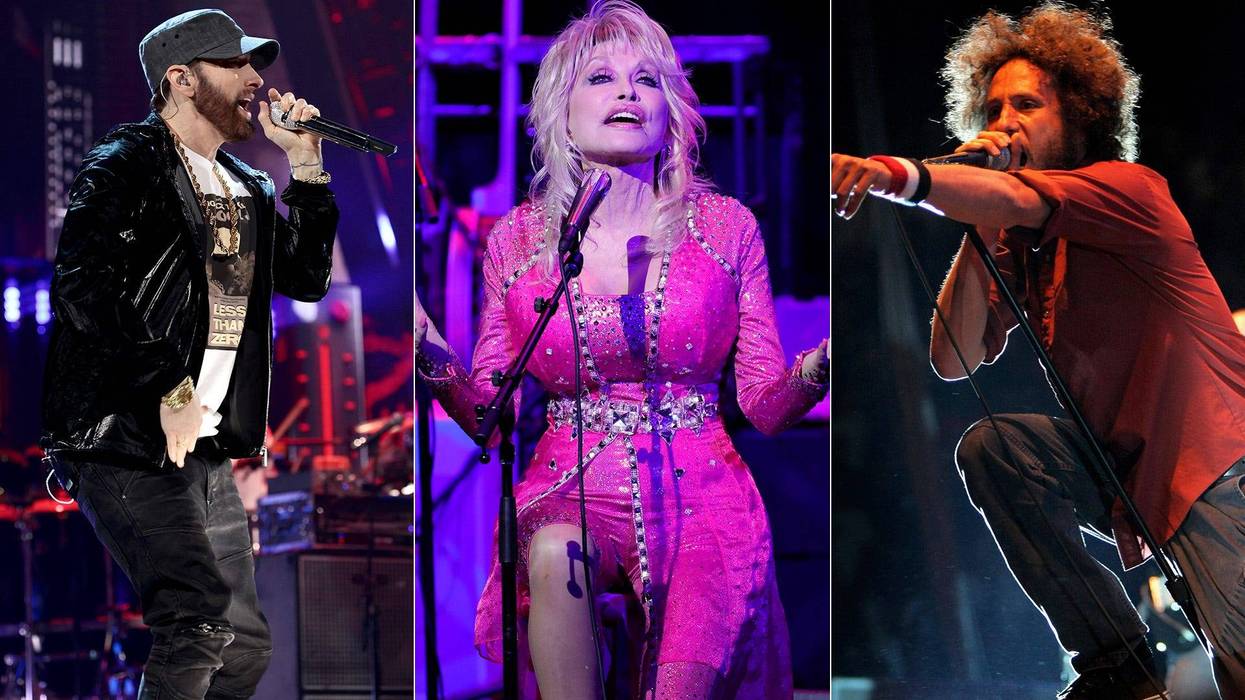 Eminem, Dolly Parton, and Rage Against The Machine