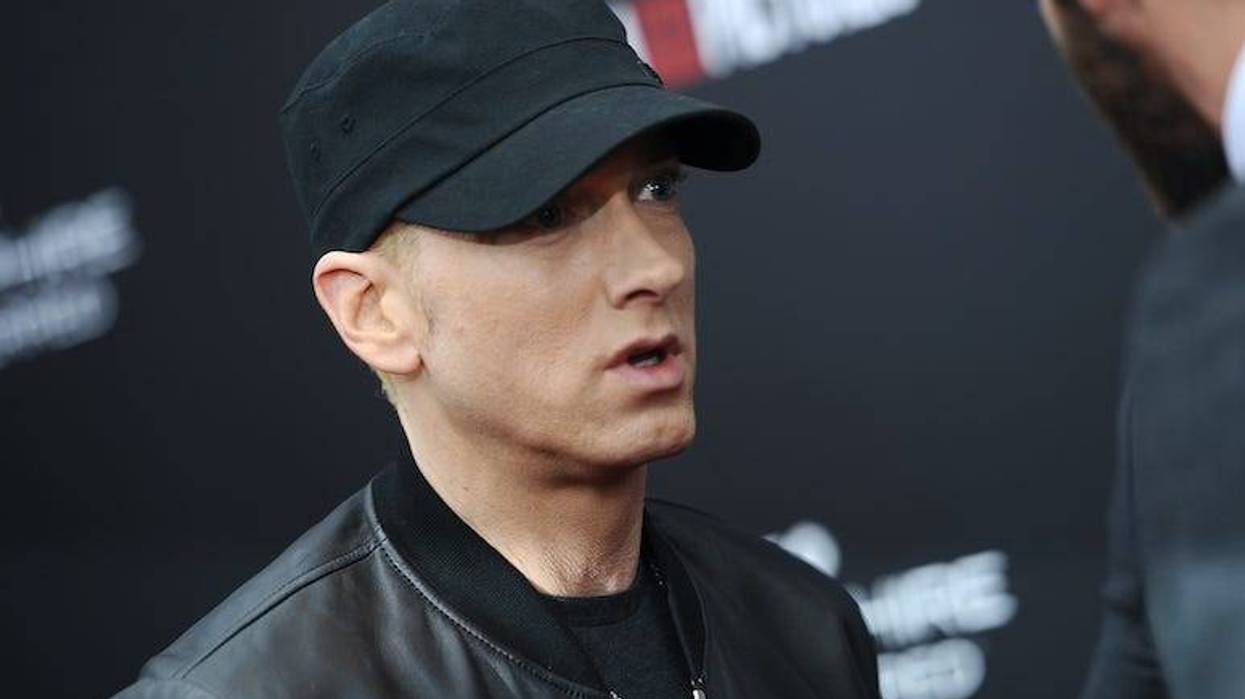 Eminem, Marshall Mathers, Red Carpet, SouthPaw, Premiere, 2015