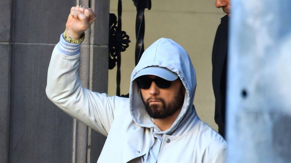 Eminem did his own 'Houdini' video stunts: Go behind the scenes