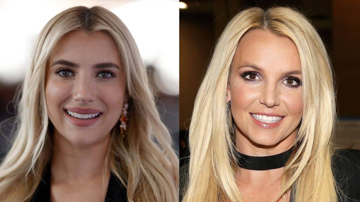 Emma Roberts, Britney Spears