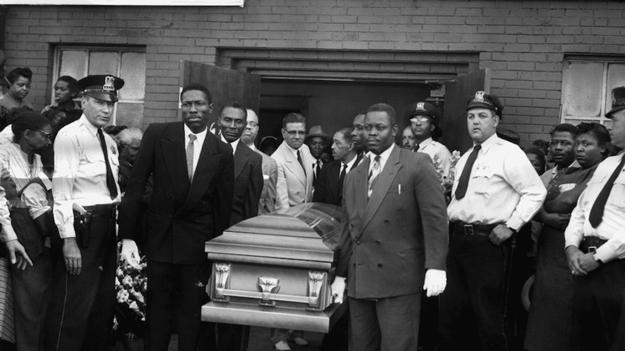 Emmett Till funeral