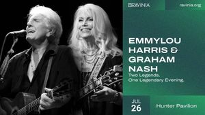 Emmylou Harris & Graham Nash at Ravinia