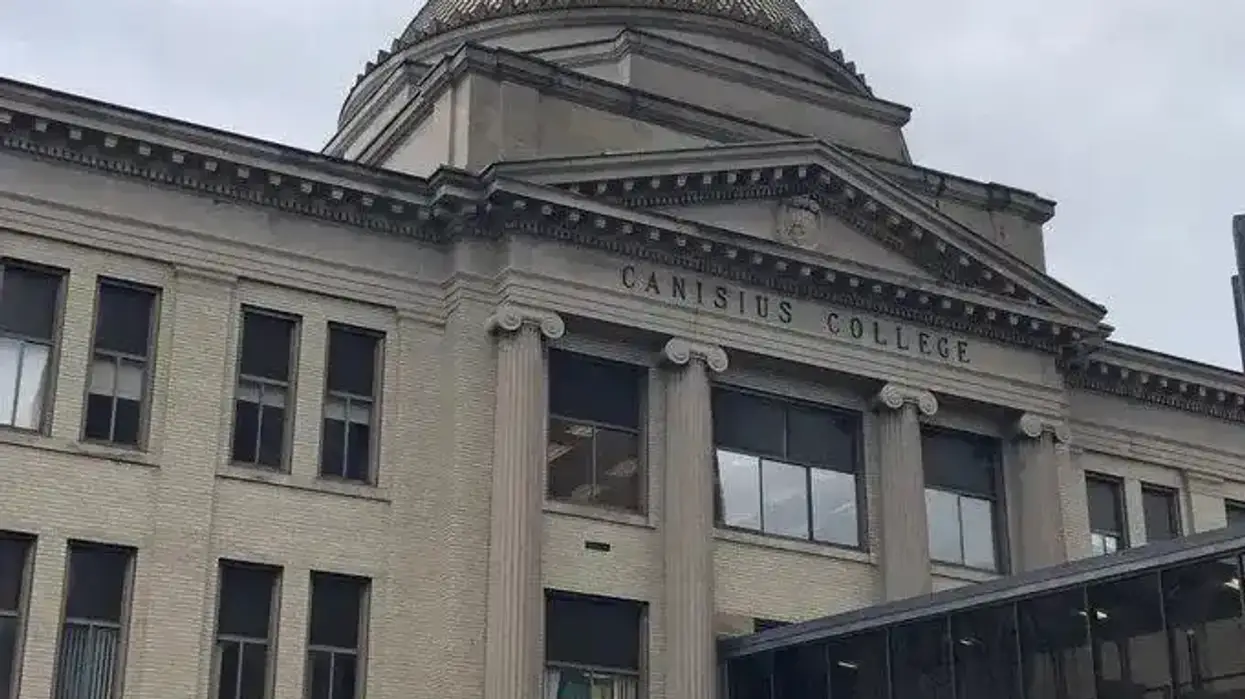 Employees at Canisius College are being asked to work remotely this week as staff repairs damage to several buildings caused by last week's blizzard.