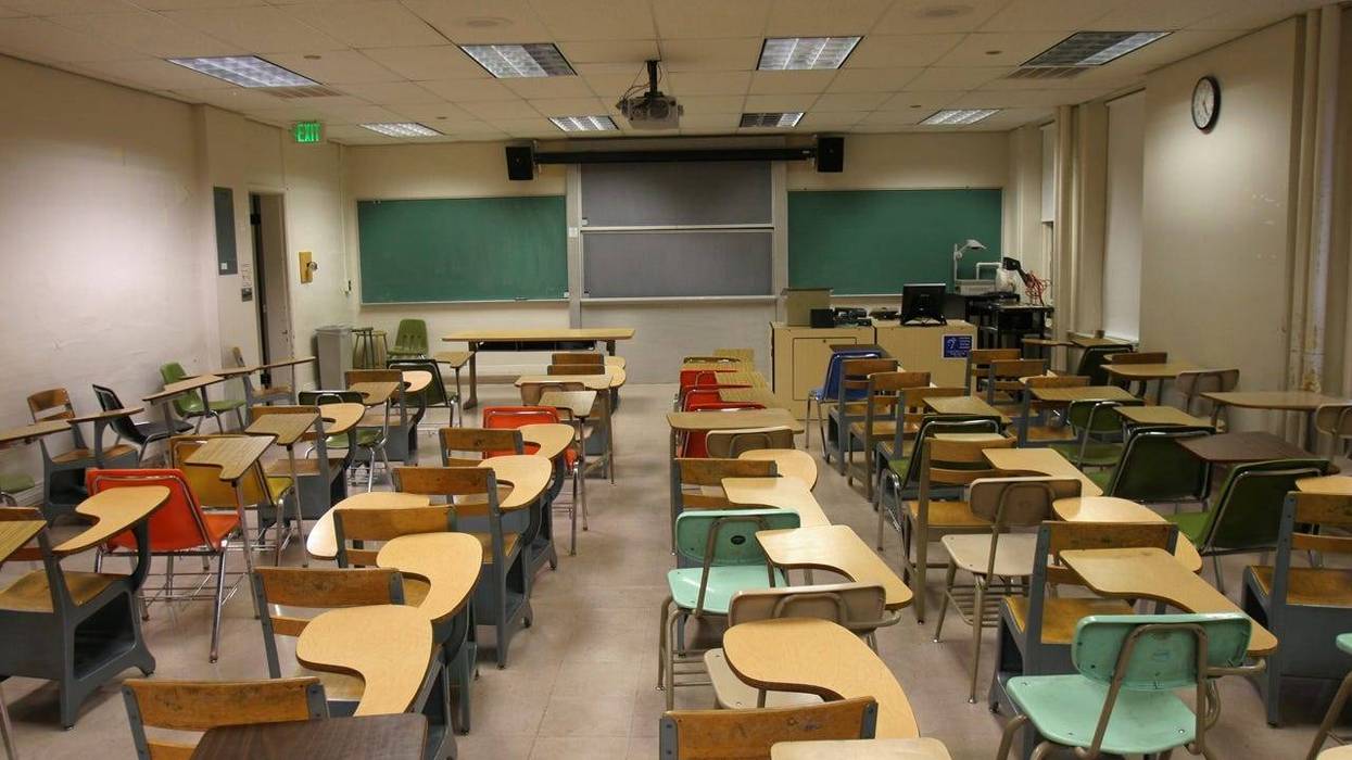 Empty Classroom