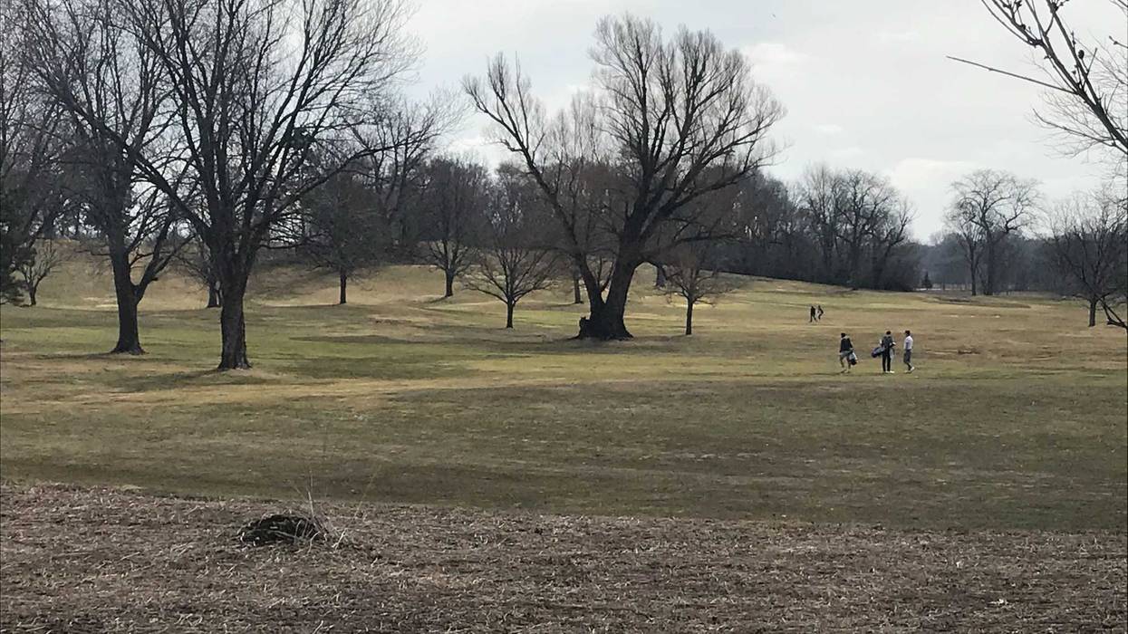 Empty Golf Course