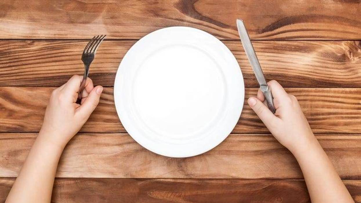 empty plate