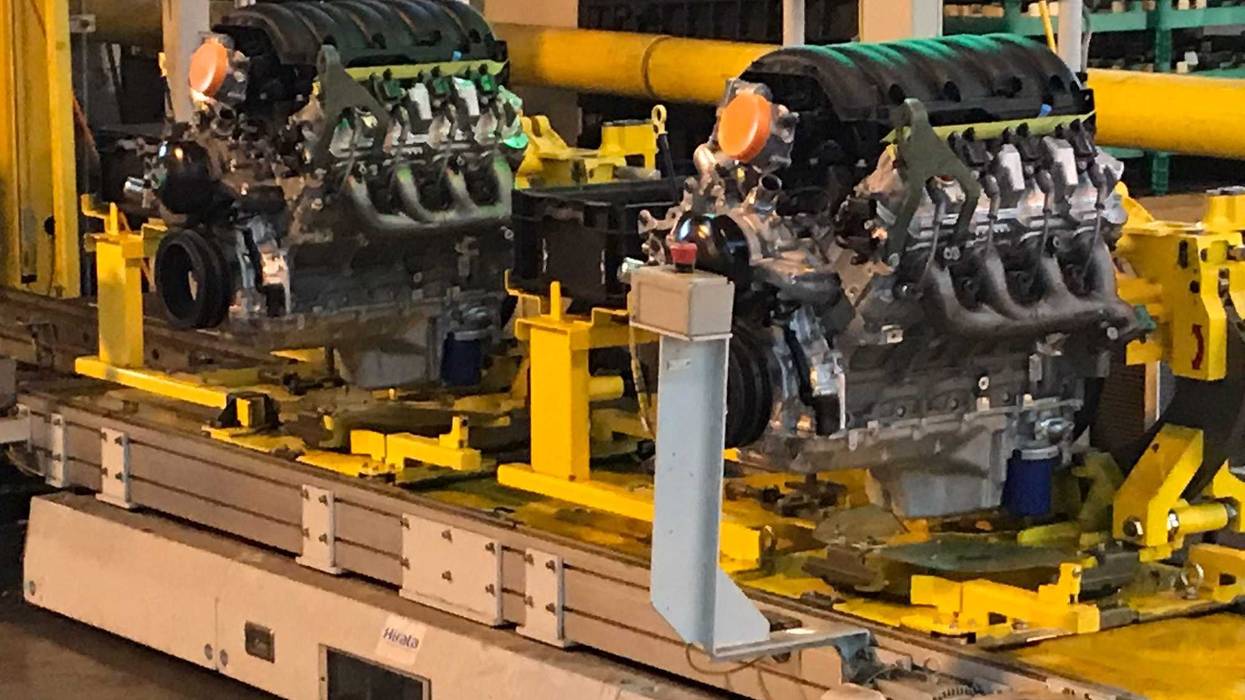 Engine production at General Motors Tonawanda Engine Plant