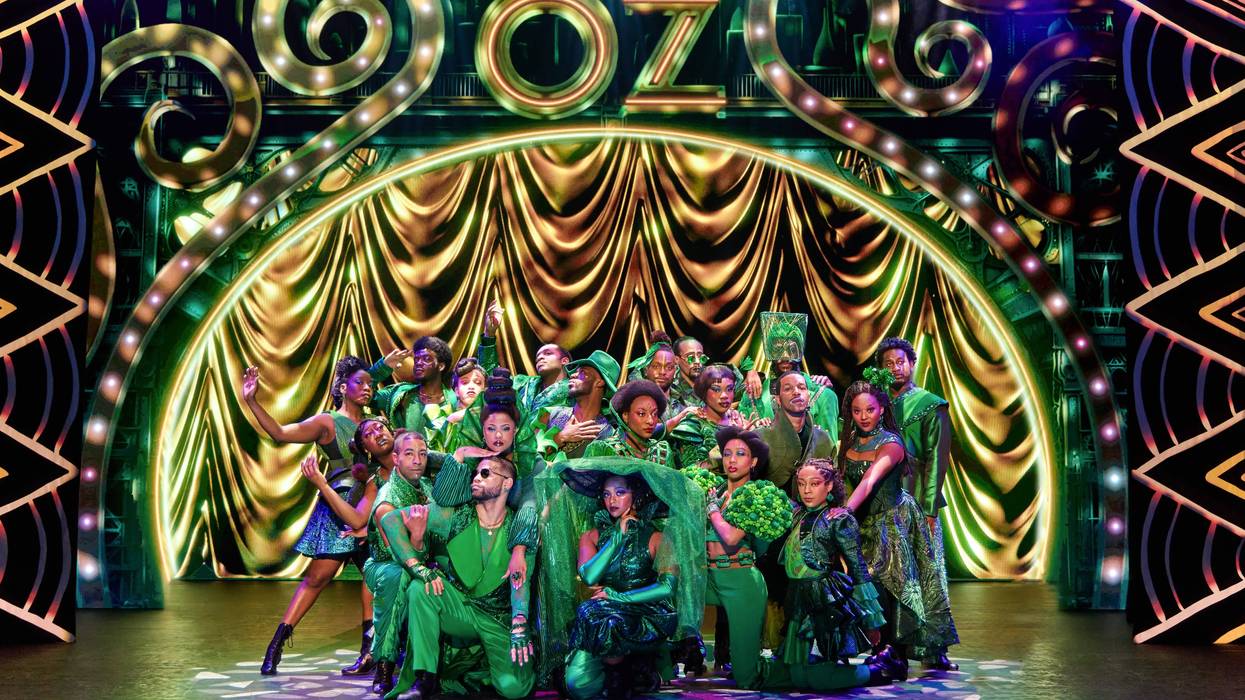 Ensemble cast of "The Wiz"
