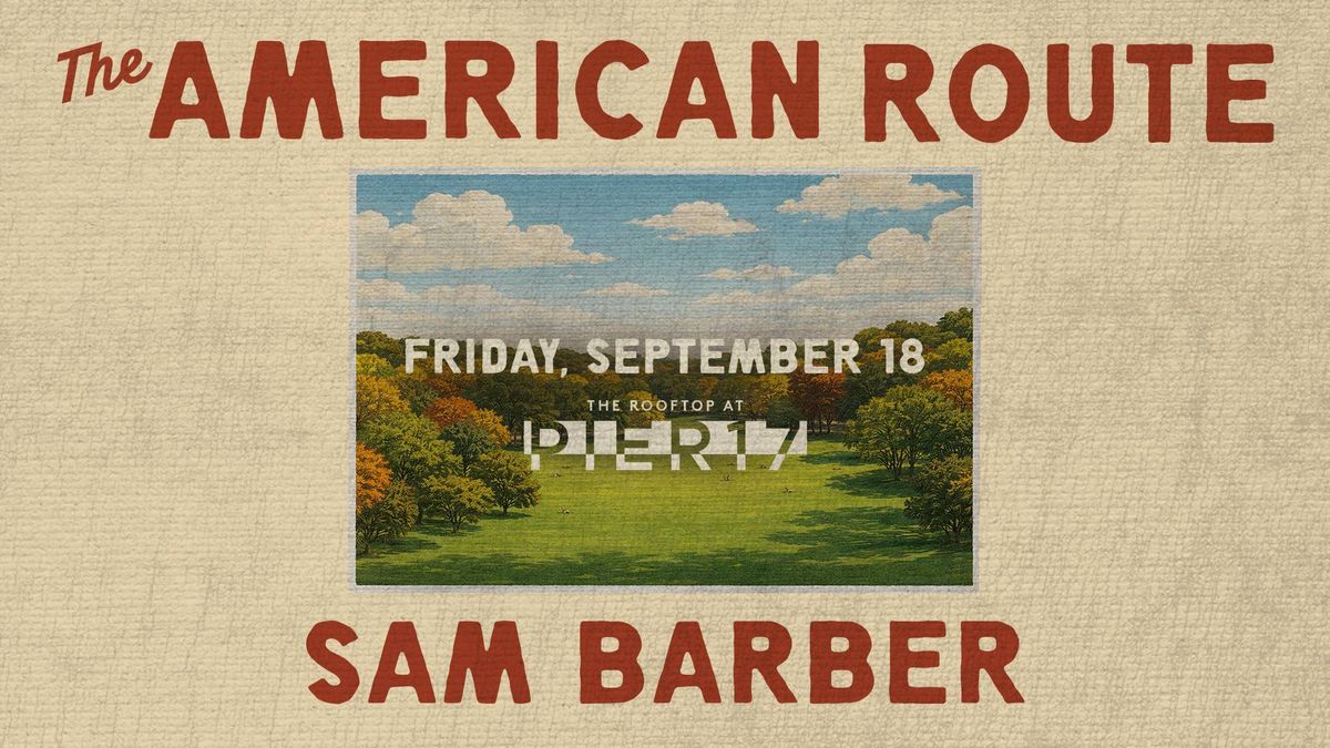 Enter for a Chance to Win Tickets to Sam Barber