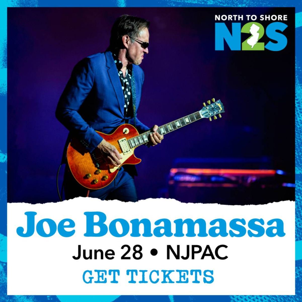 Enter for a Chance to Win Tickets to See Joe Bonamassa at NJPAC