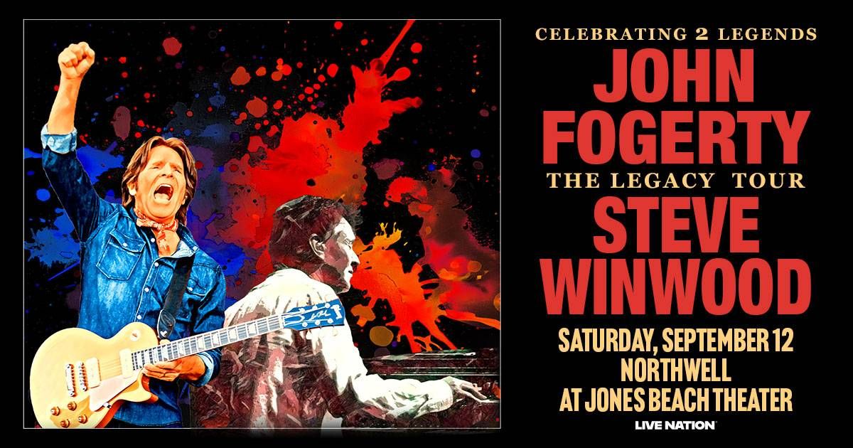 Enter for a Chance to Win Tickets to see John Fogerty & Steve Winwood