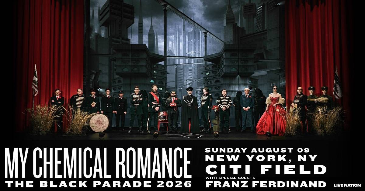 Enter for a Chance to Win Tickets to See My Chemical Romance at Citi Field