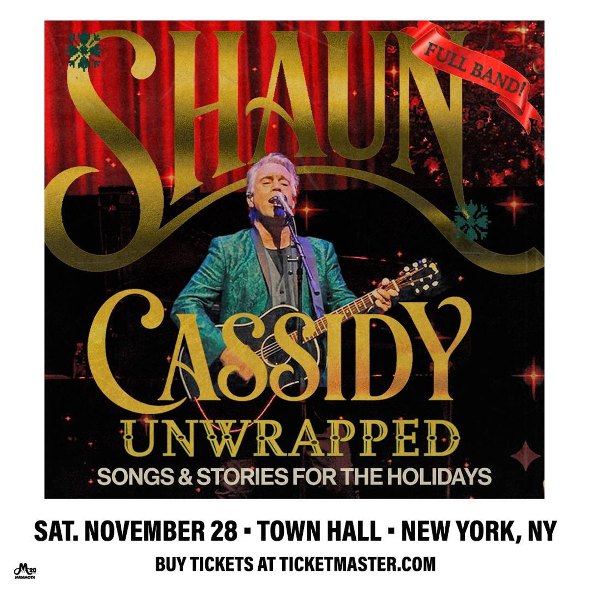 Enter for a Chance to Win Tickets to see Shaun Cassidy