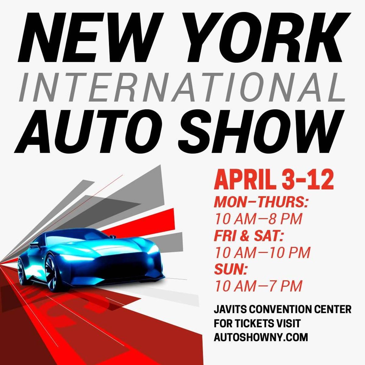Enter for a Chance to Win Tickets to The New York International Auto Show