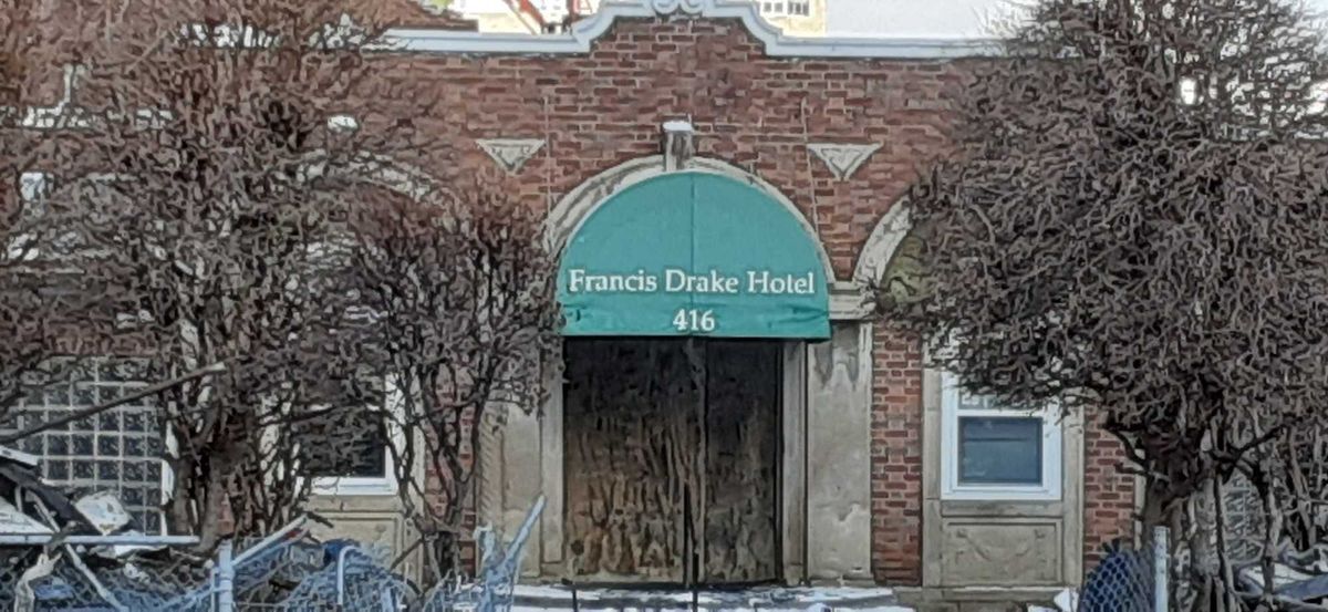 Entrance of Drake Hotel