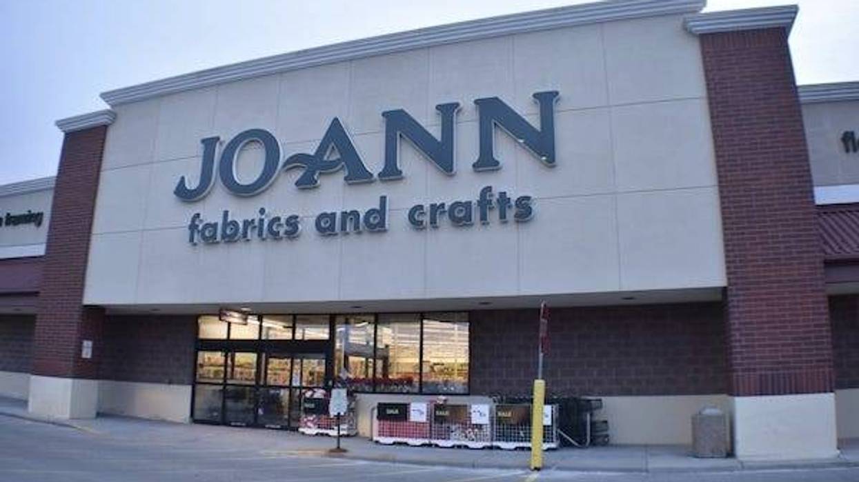 Entrance to a Joann store