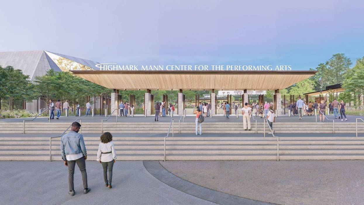 Entry of Highmark Mann Center