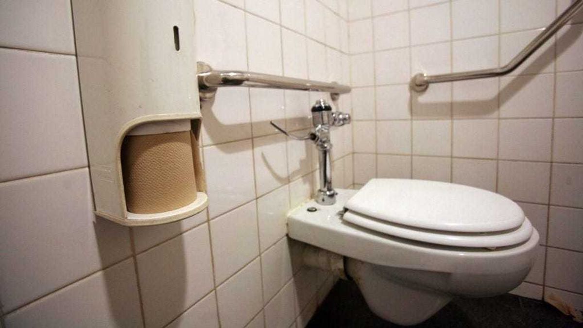 Environmentally friendly toilet paper is used in the toilets before lthe Live Earth concert at the Coca-Cola Dome on July 7, 2007 in Johannesburg, South Africa.