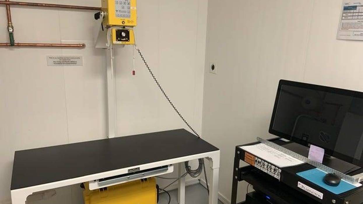 Equipment in the new radiology suite at ACCT Philly.