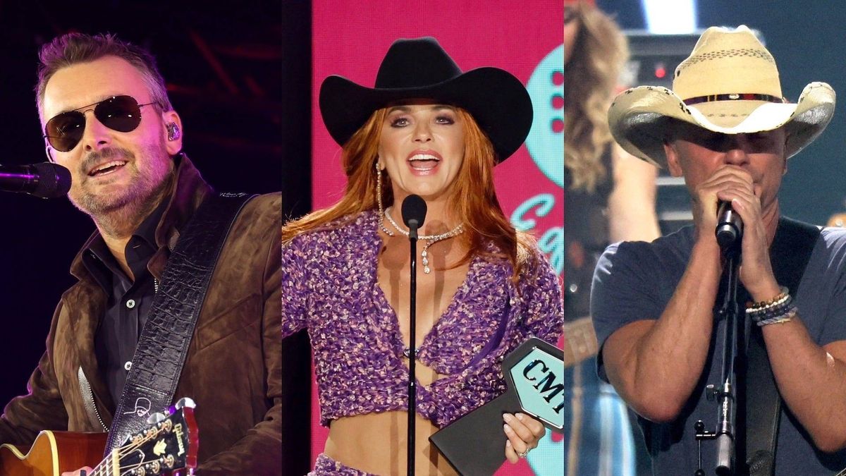 Eric Church, Shania Twain, Kenny Chesney