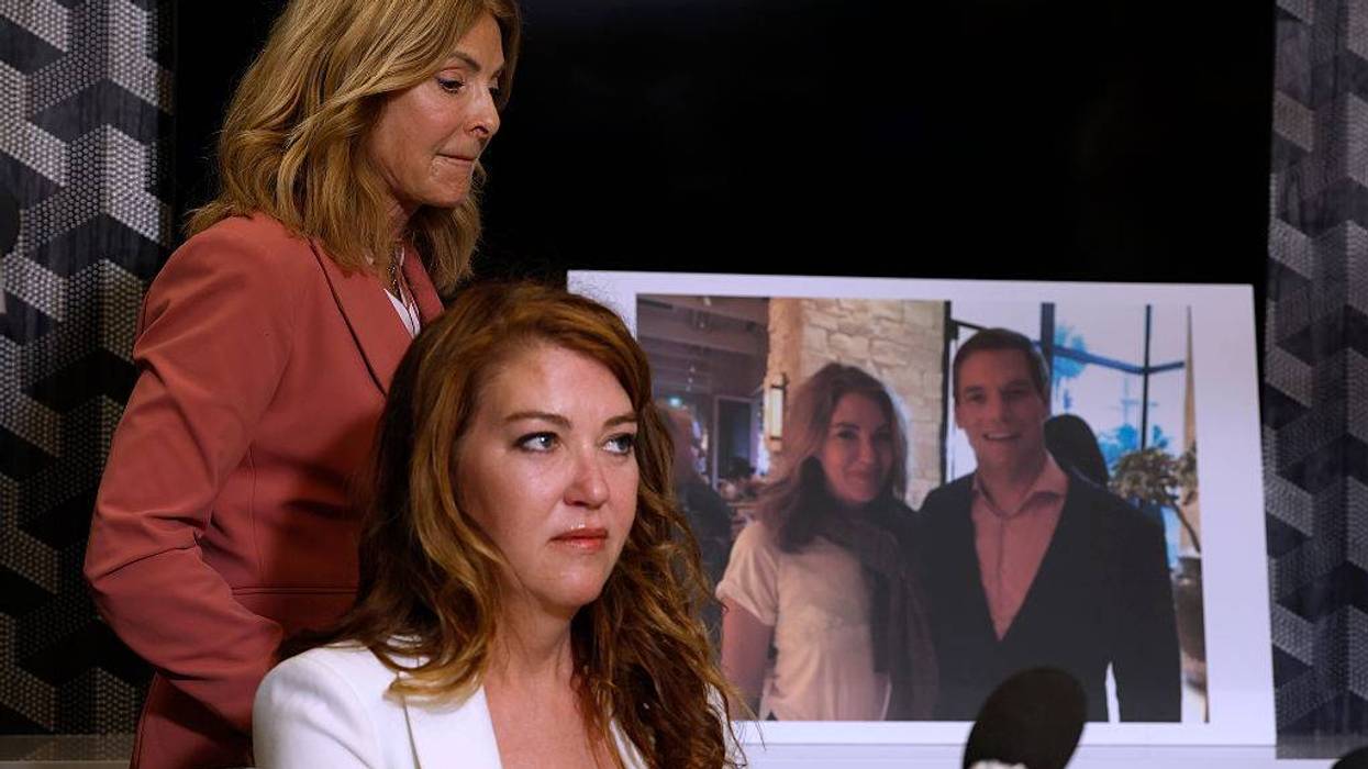 Eric Swalwell Accuser Holds Press Conference With Her Attorneys In Beverly Hills