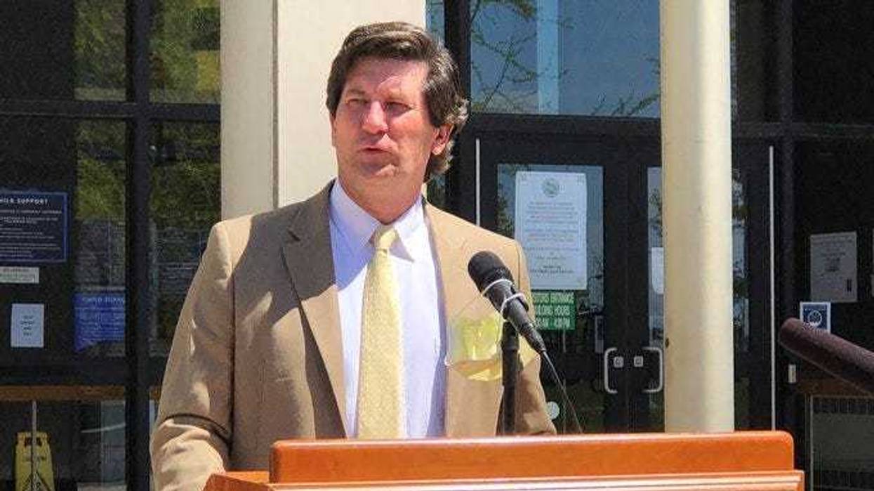 Erie County Executive Mark Poloncarz gives an update on the COVID-19 pandemic. May 20, 2020 (WBEN Photo/Mike Baggerman)