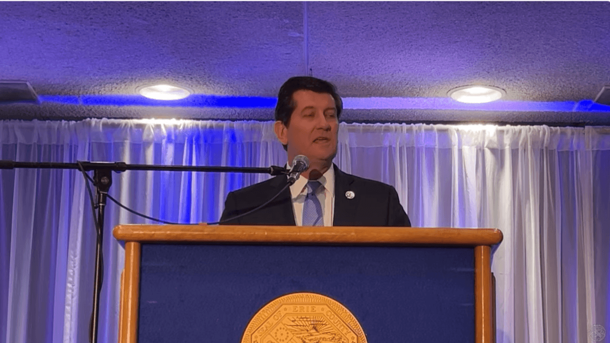 Erie County Executive Mark Poloncarz was sworn in Friday for his fourth term as Erie County Executive. Poloncarz says this will be his final term as Erie County's leader.
