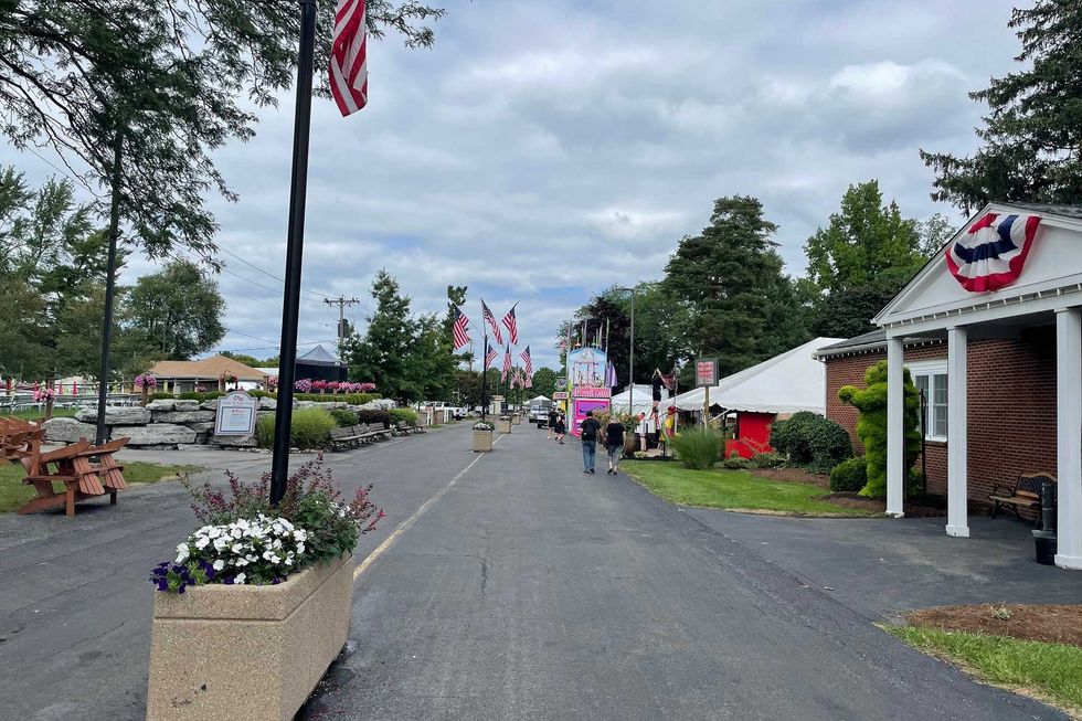Erie County Fair Avenue of Flags