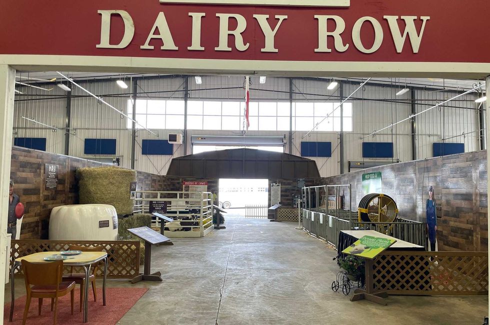 Erie County Fair Dairy Row