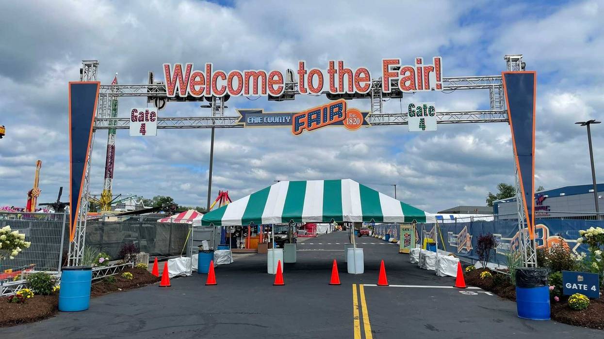Erie County Fair entrance