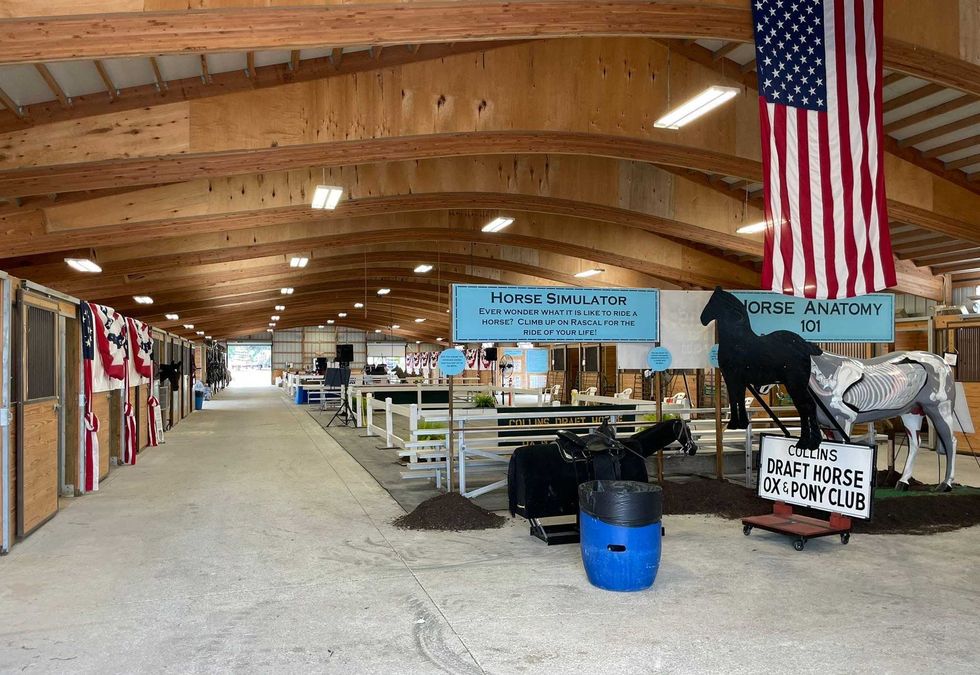 Erie County Fair Horse Barn