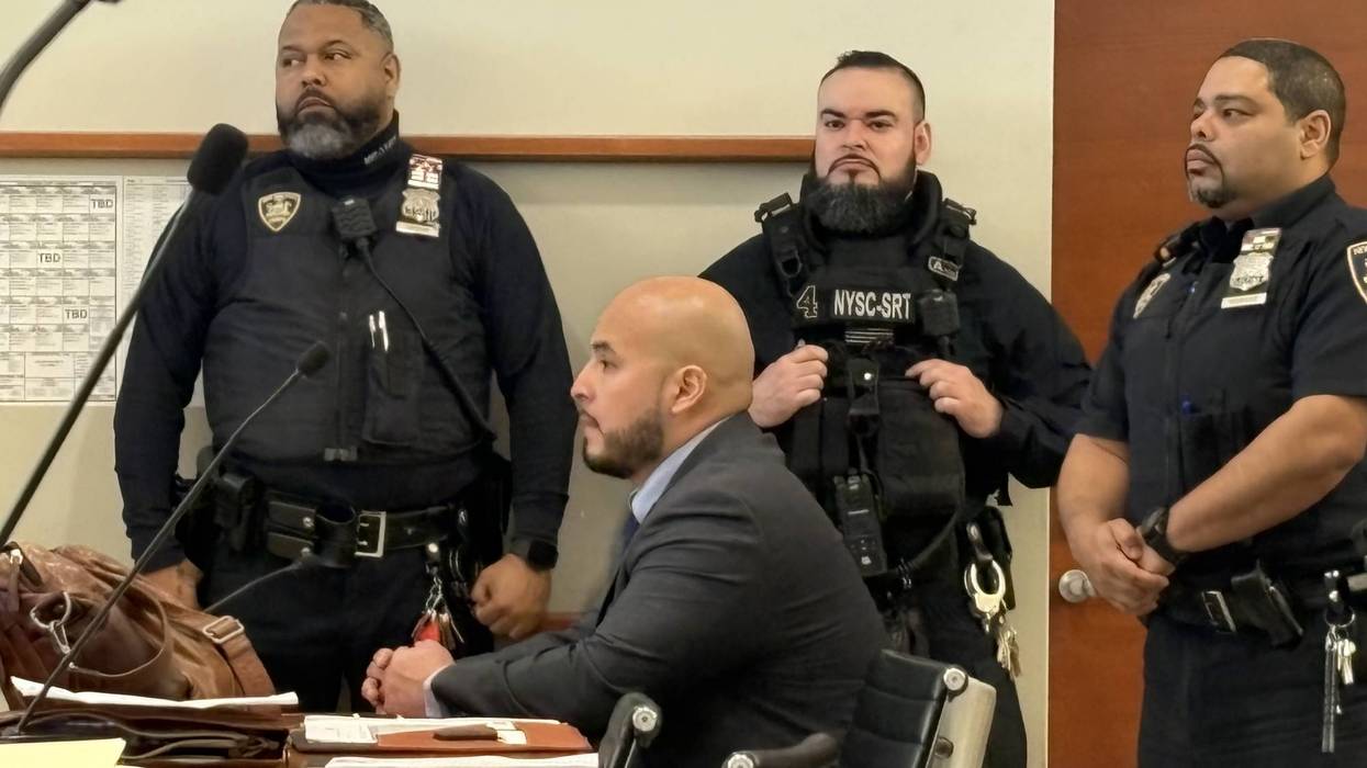 Former NYPD officer gets 3 to 9 years in prison for fatal cooler throw in the Bronx