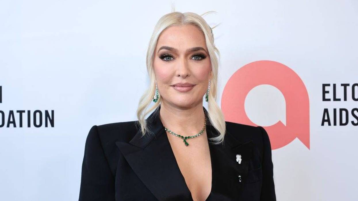 Erika Jayne attends Elton John AIDS Foundation's 30th Annual Academy Awards Viewing Party on March 27, 2022 in West Hollywood, California.