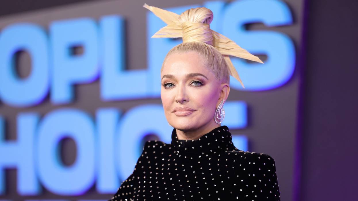 Erika Jayne attends the 47th Annual People's Choice Awards at Barker Hangar on December 07, 2021 in Santa Monica, California.