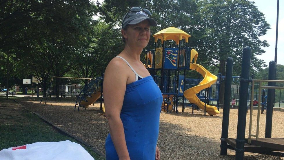 Erin Bentley says she and her children have always felt safe in the park, until now.
