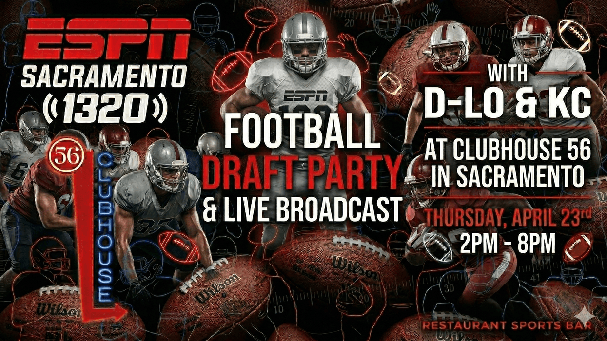 ESPN 1320 Football Draft Party with D-Lo & KC at Clubhouse 56
