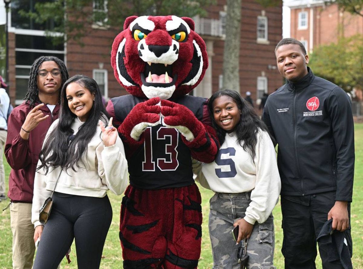 ESPN First Take At Clark Atlanta University And Morehouse College