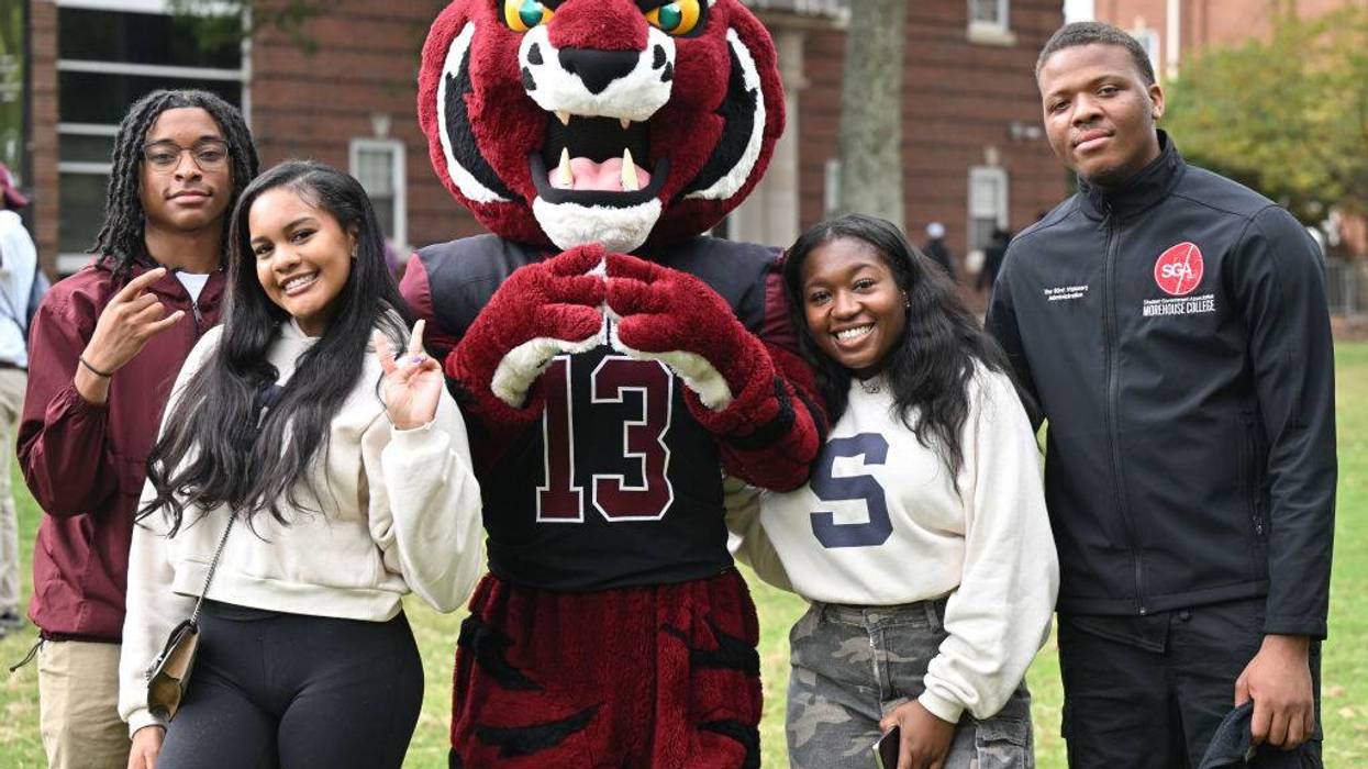 ESPN First Take At Clark Atlanta University And Morehouse College