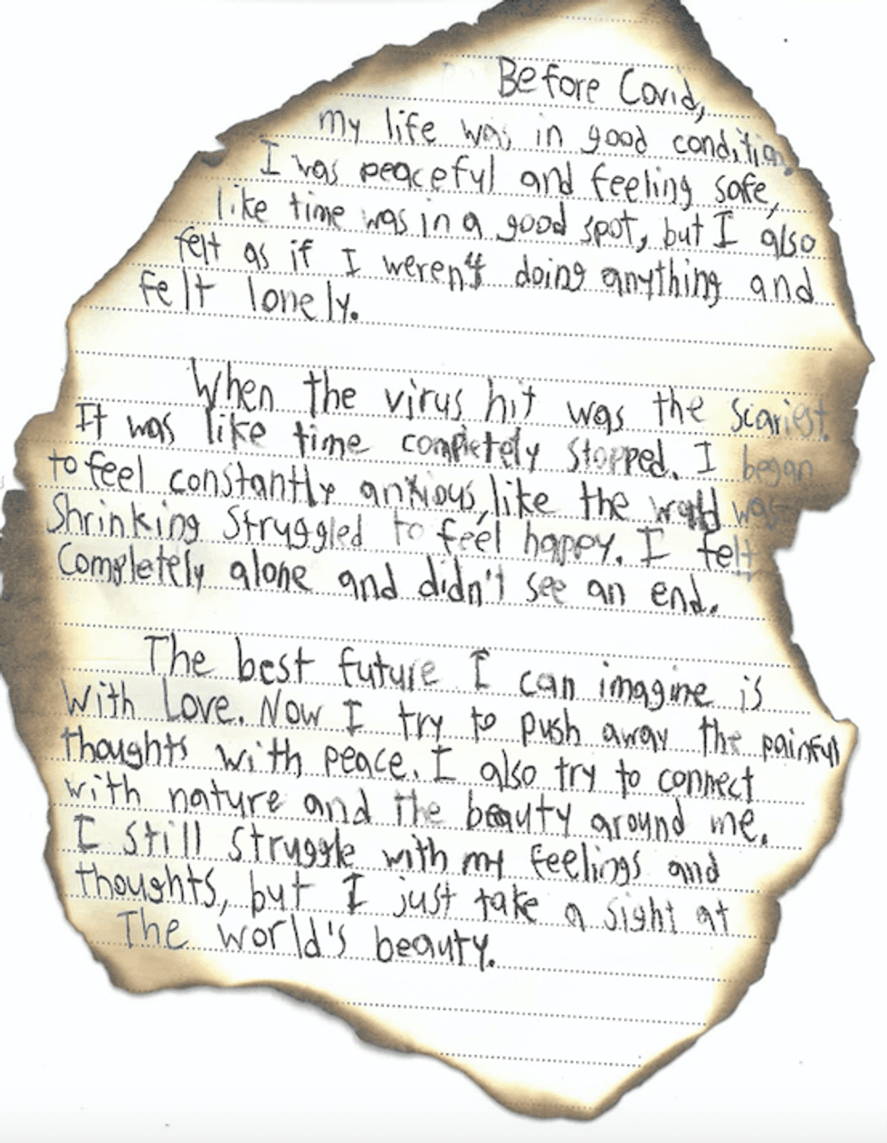 essay by child
