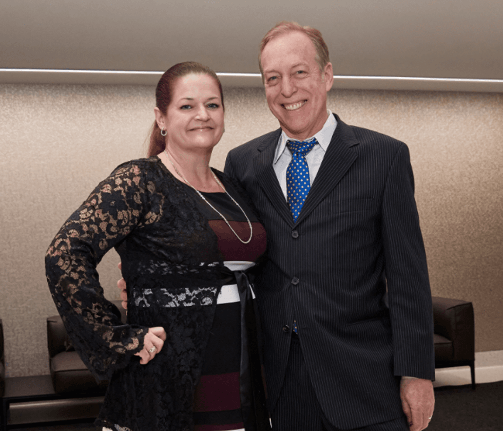 Eugene Jarvis and spouse