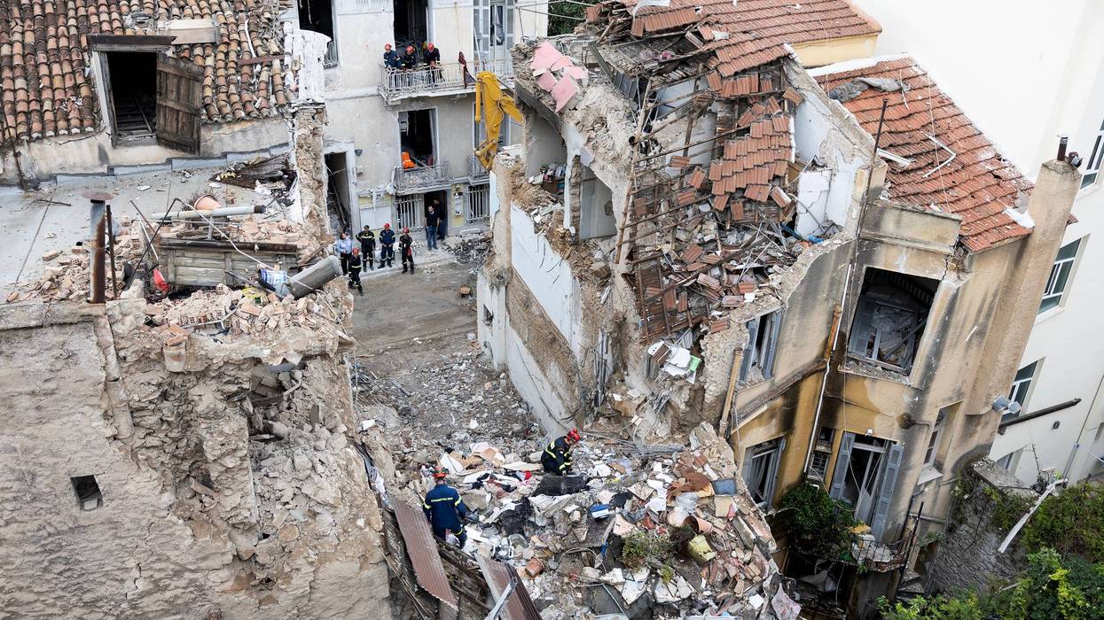EUR-GEN GRECIA-ATENAS EXPLOSIÓN