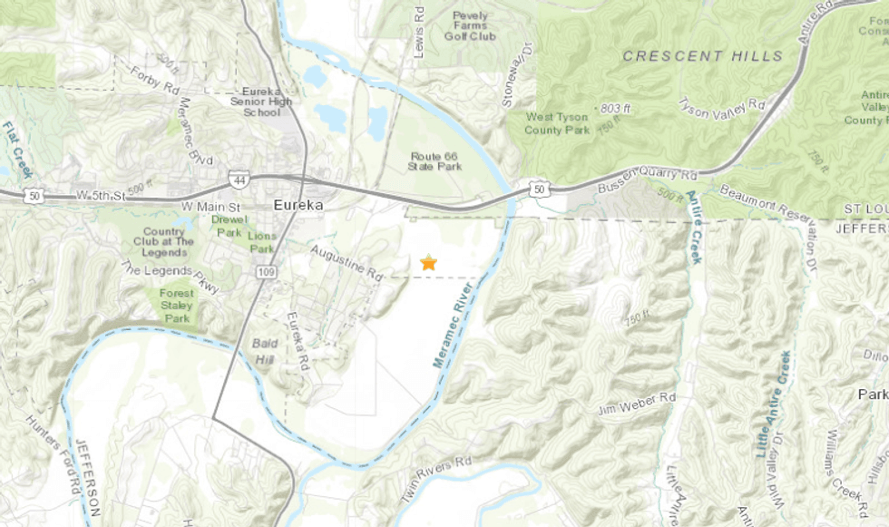 Eureka earthquake